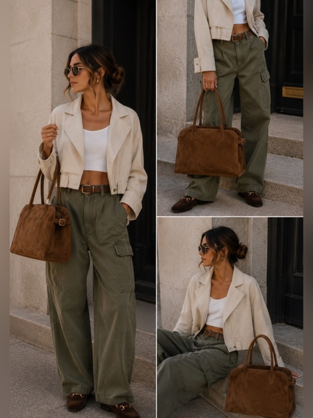 Claudia Firenze TikTok Viral 
Suede Camel bag TjMaxx Marshalls